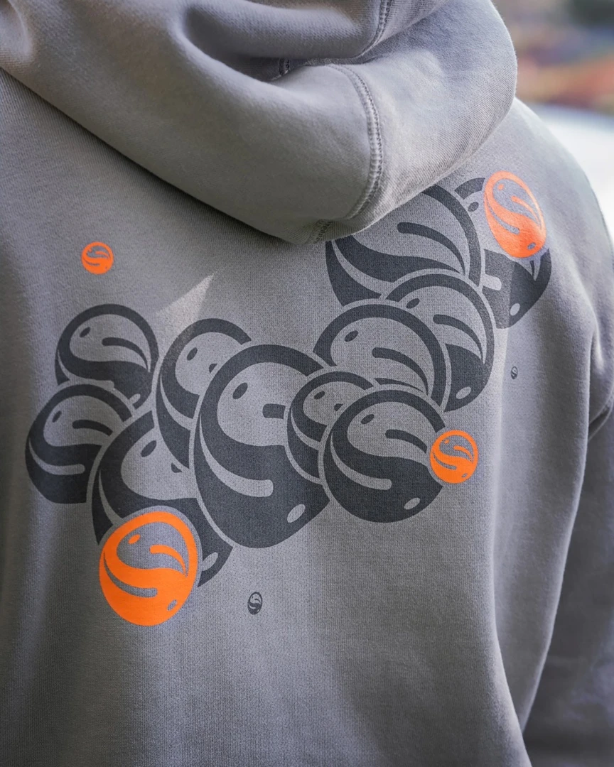 GURU Grey Circles Hoodie XL