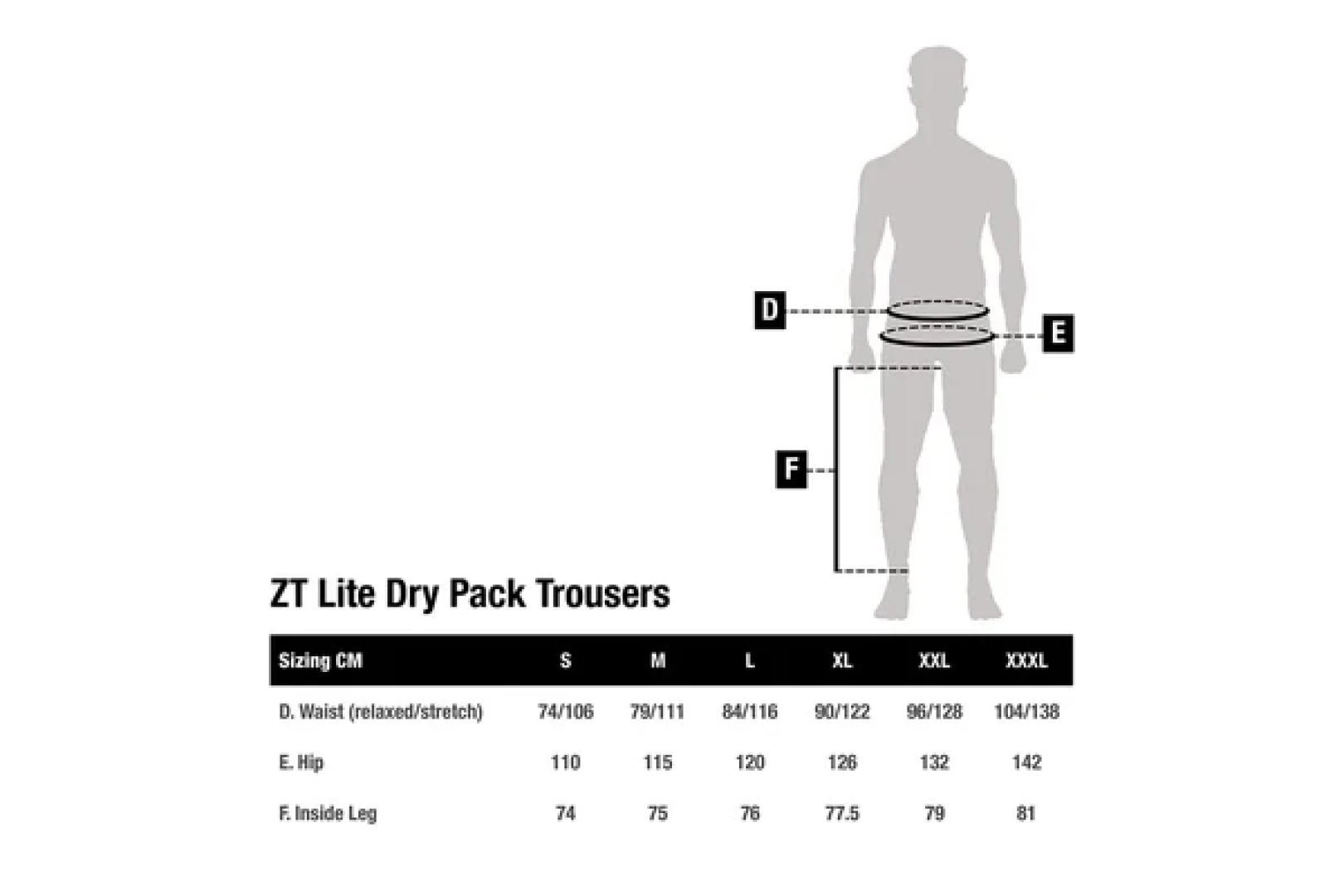 Nash ZT Lite Dry Pack Trousers L