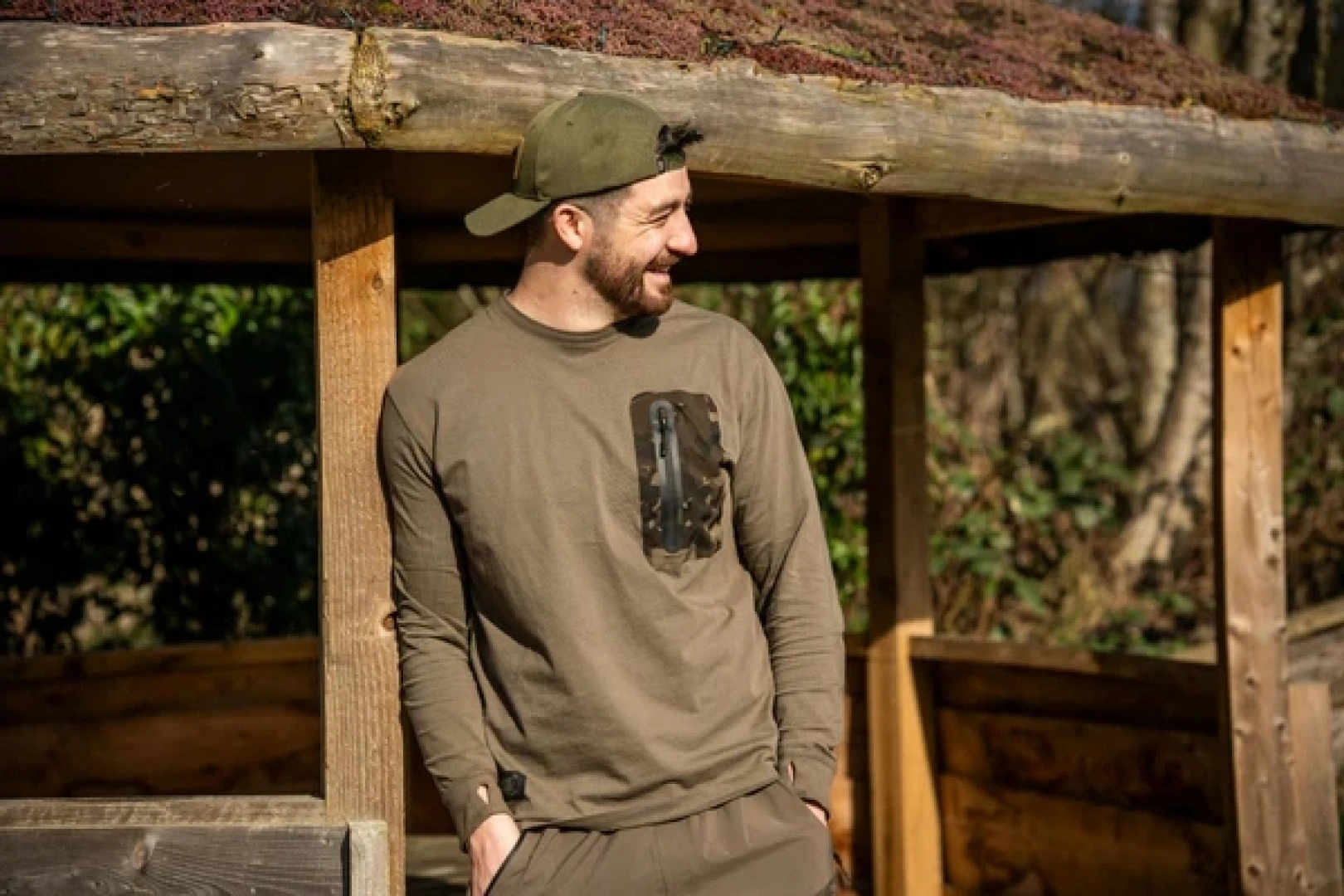 Nash ZT HD Long Sleeve T Shirt Green XXXL
