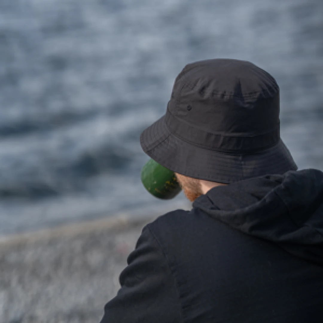 Avid Carp Stealth Black Bucket Hat