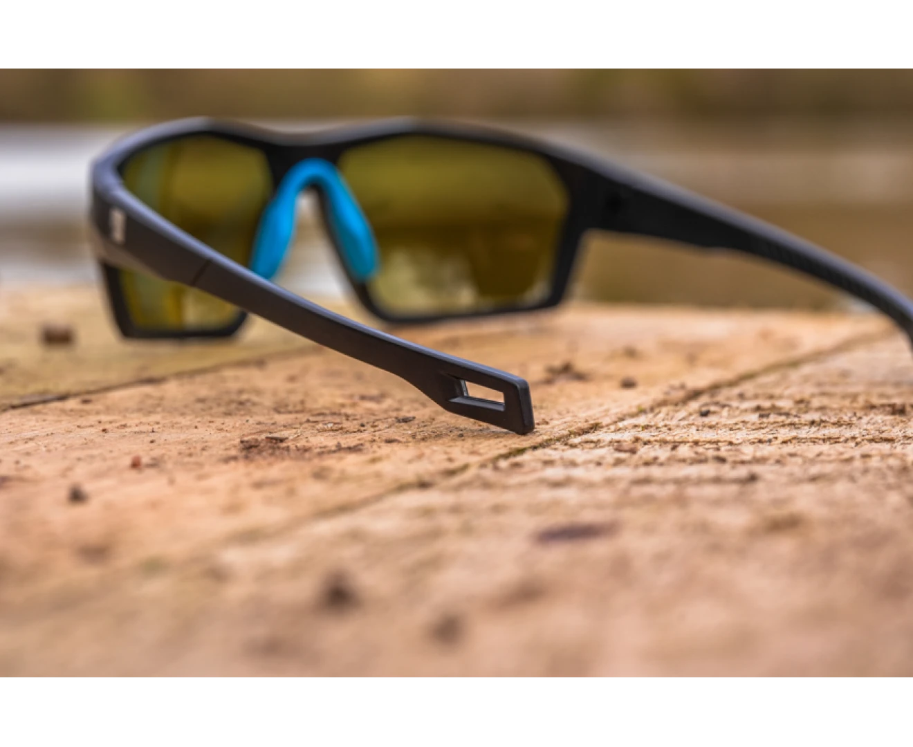 Preston Innovations Absolute Wrap Sunglasses Amber Brown