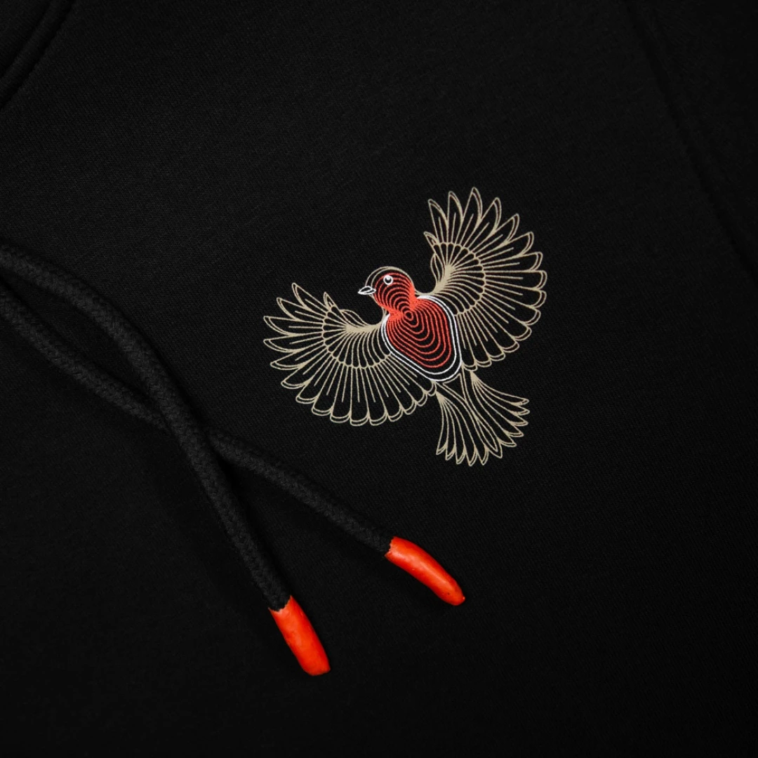 KUMU Little Red Hoodie M