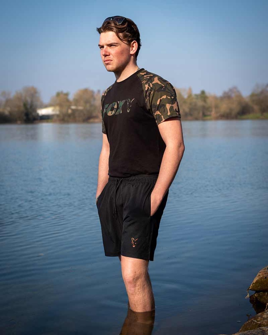 Fox Collection Black LW Swim Shorts M