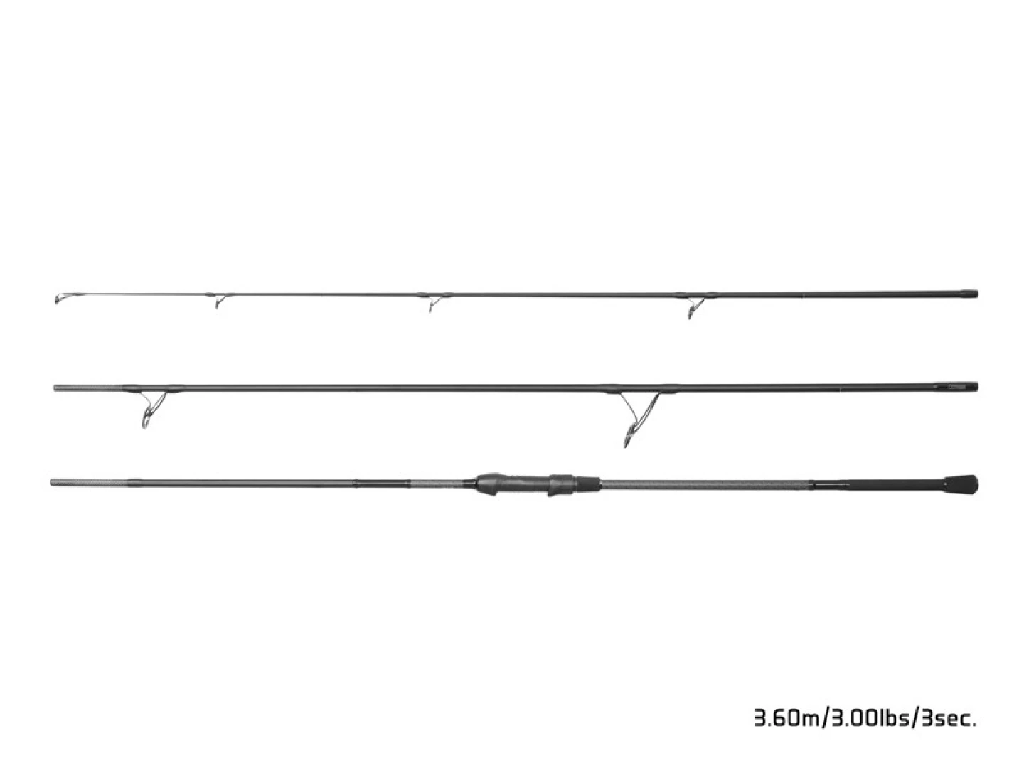 Delphin CorsaBLACK NERO Rod (3 sec.) 12ft / 3.00lbs (3 sec.)