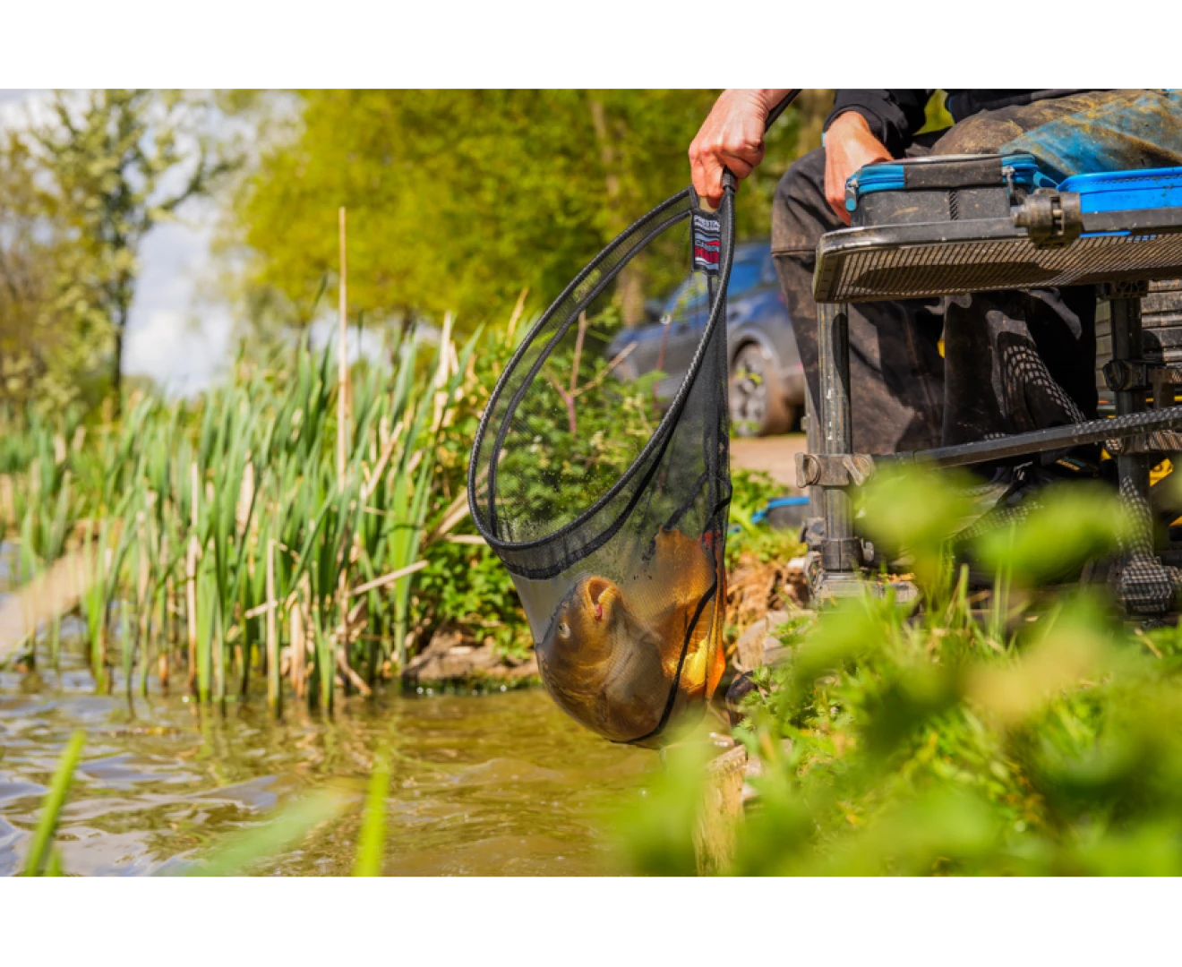 Preston Innovations Carbon Hair Mesh Landing Net 16in (40cm)