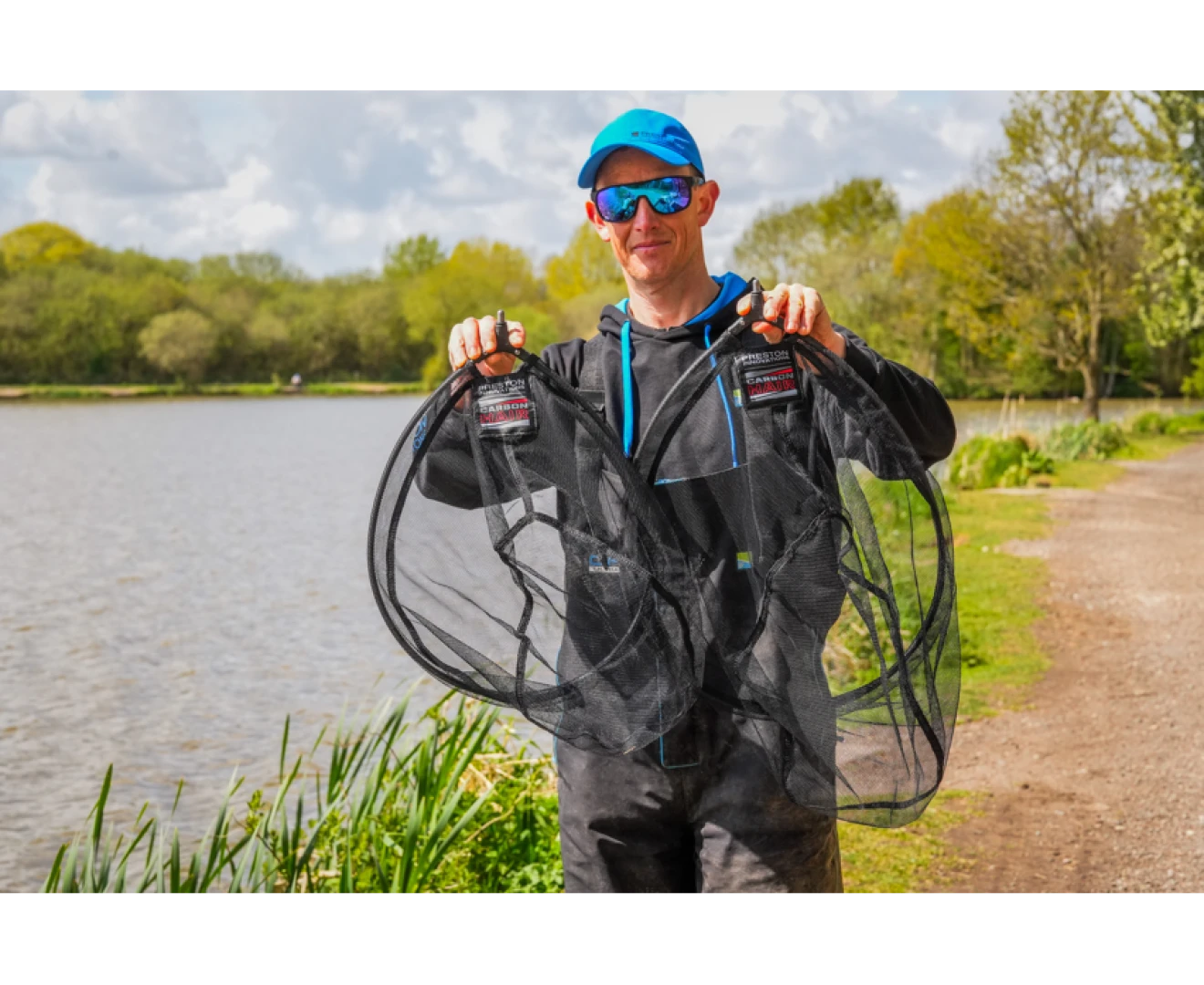 Preston Innovations Carbon Hair Mesh Landing Net 16in (40cm)