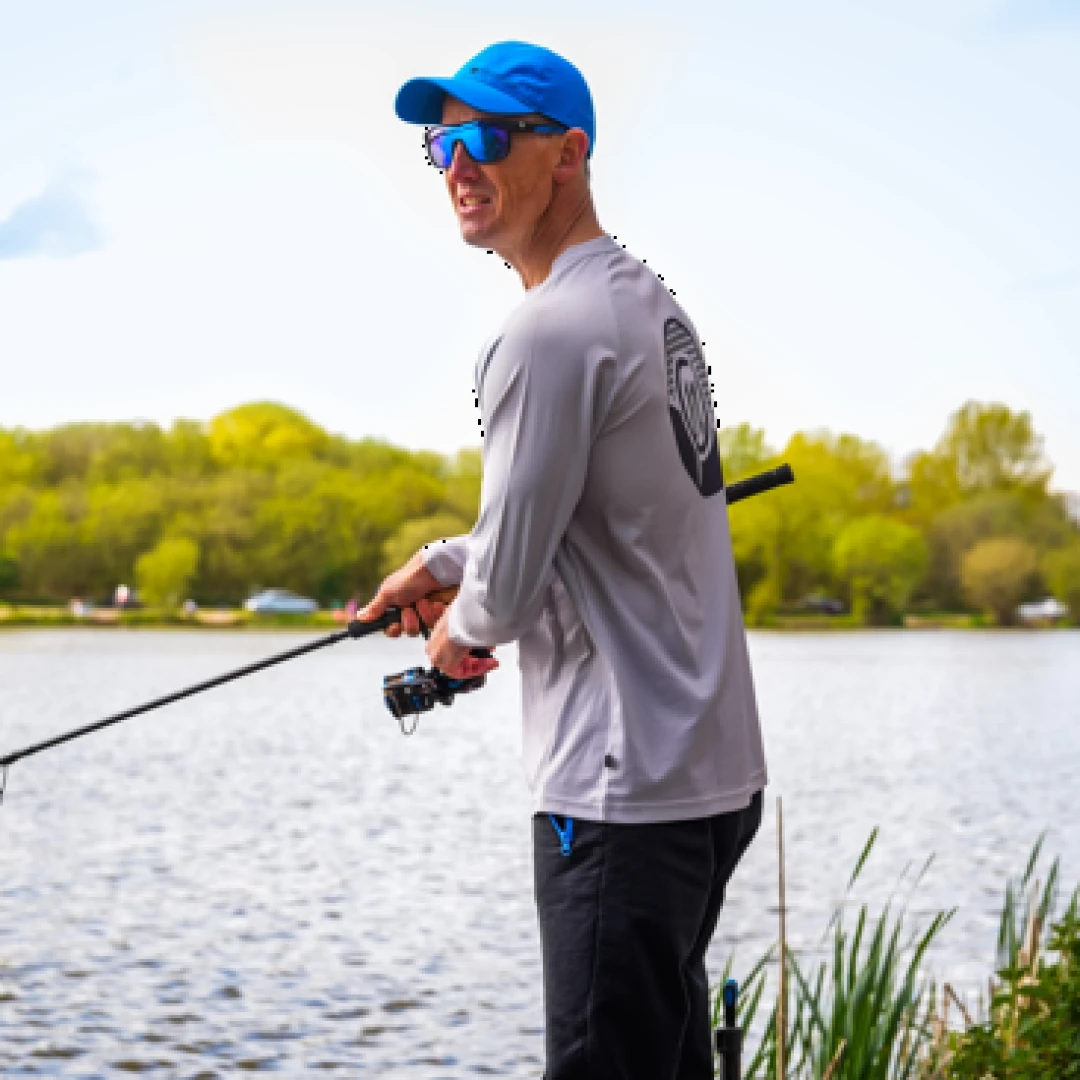 Preston Innovations Grey Performance Sun Shirt UPF-40 S