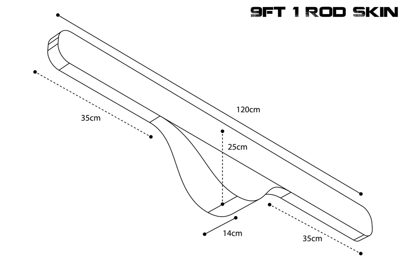 Nash Scope OPS Soft Protect 9ft - 1 Rod Skin 9ft (1 wędka)