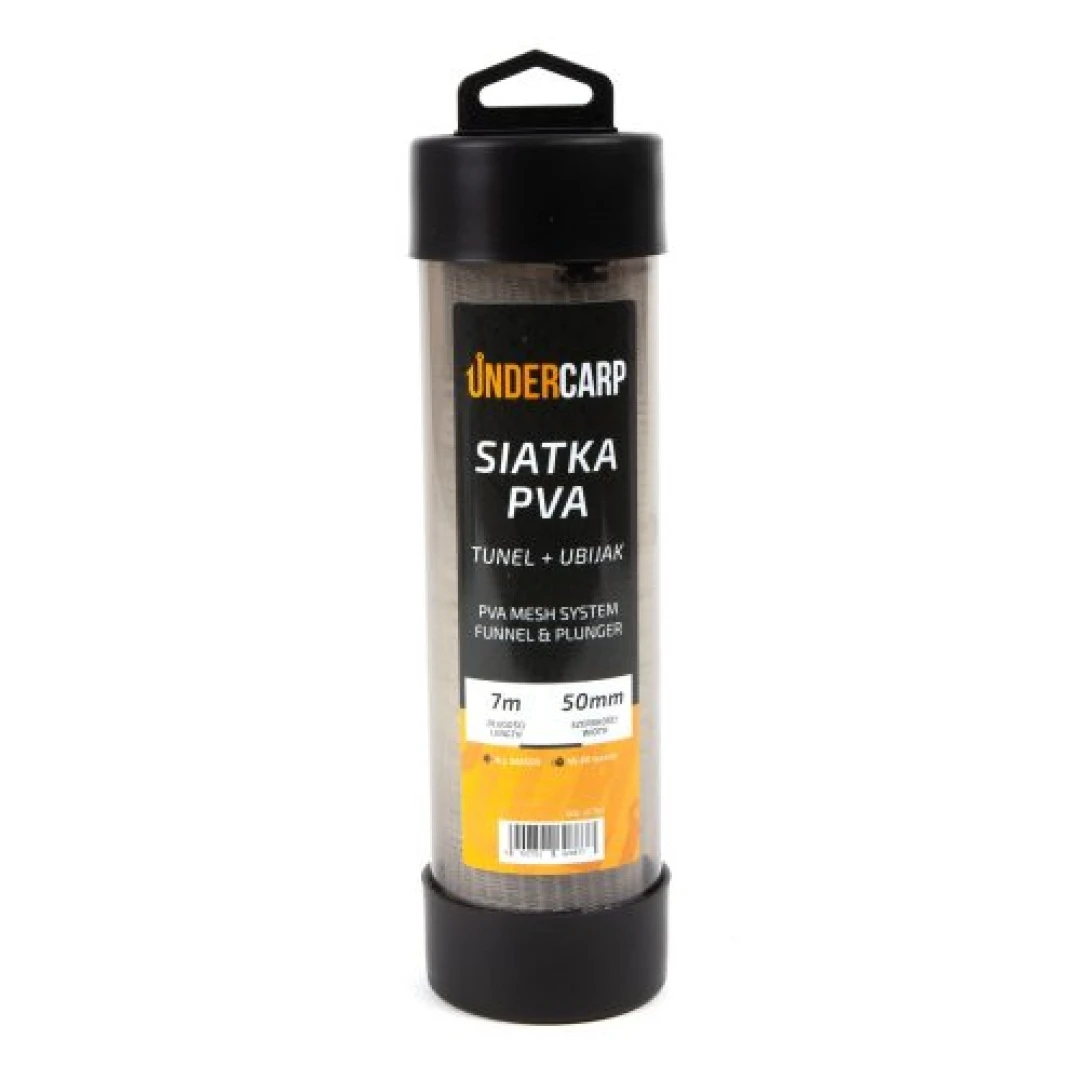 UnderCarp - Siatka PVA Tunel + Ubijak 50mm 7m 50mm / 7m