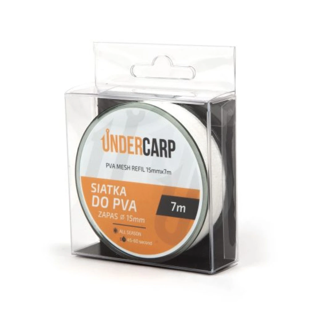 UnderCarp - Zapasowa Siatka PVA 15mm 7m