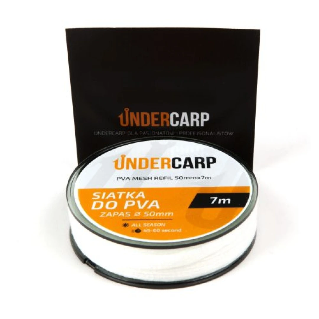 UnderCarp - Zapasowa Siatka PVA 50mm 7m