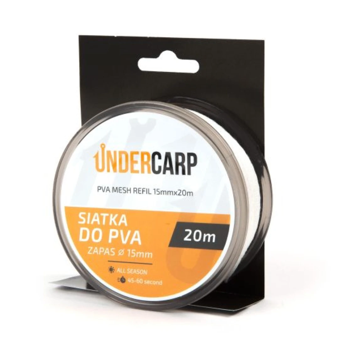 UnderCarp - Zapasowa Siatka PVA 15mm 20m