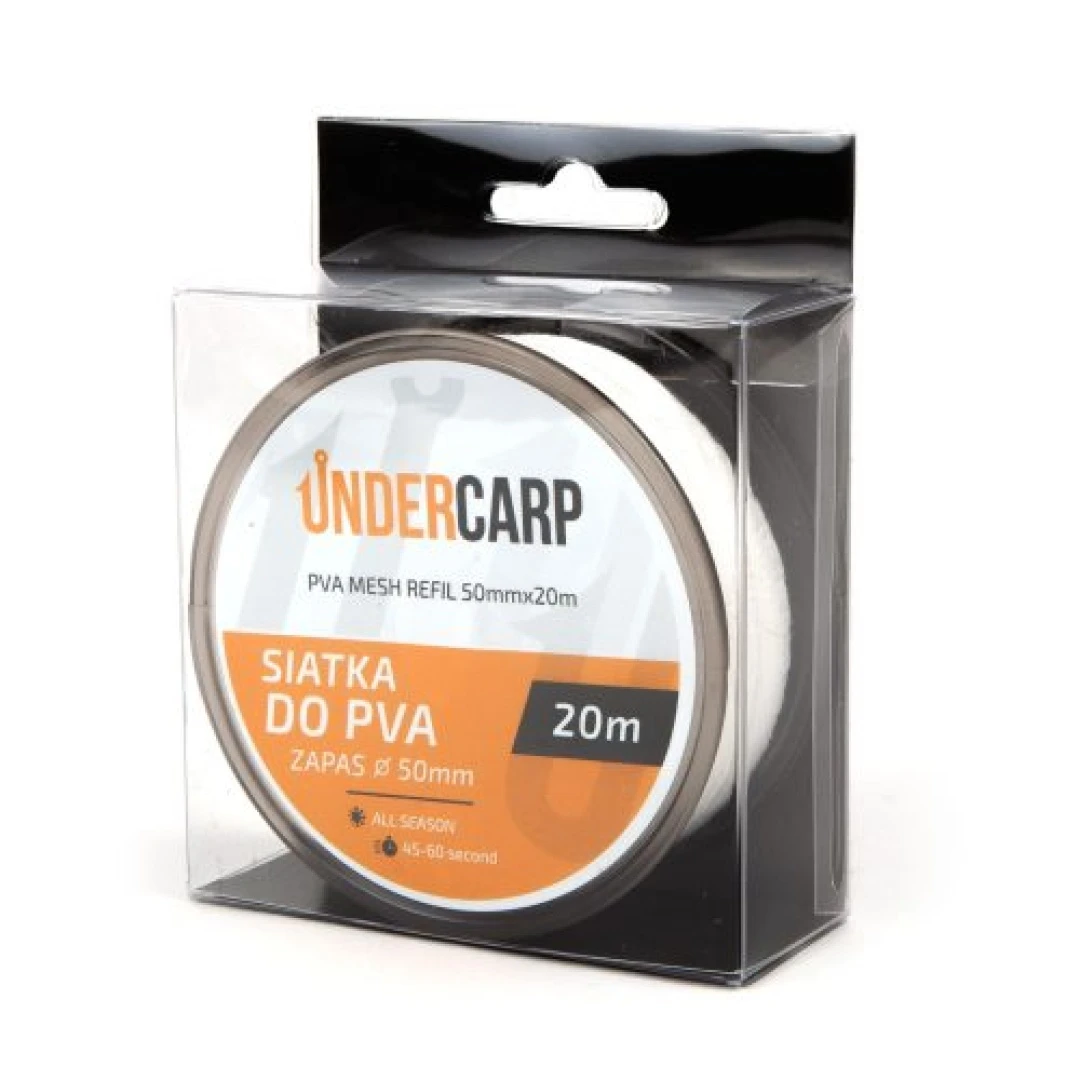 UnderCarp - Zapasowa Siatka PVA 50mm 20m