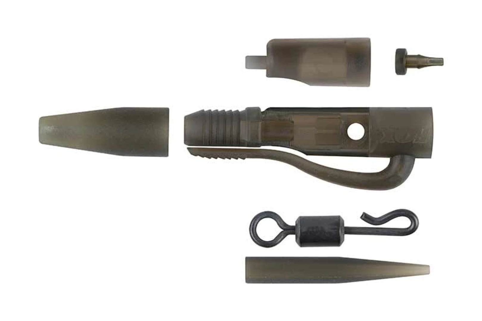 Fox Edges Naturals Tubing Leadclip Kit