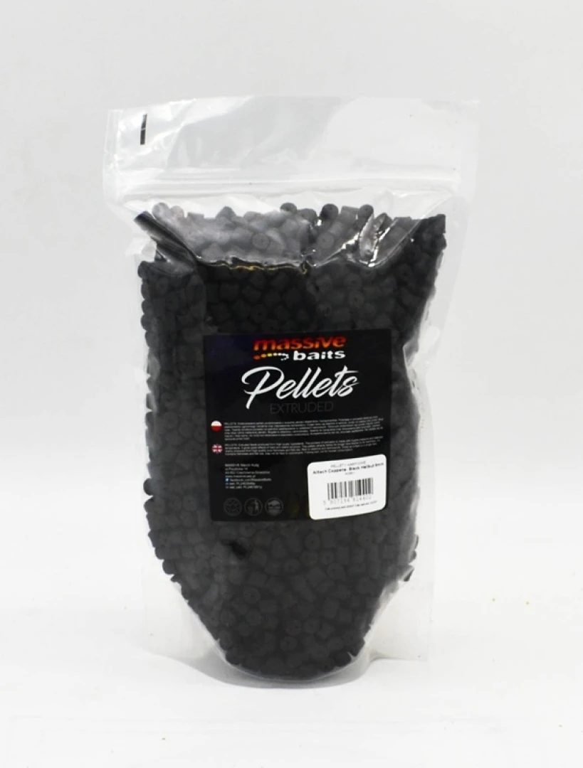 Massive Baits Coppens Black Halibut - Pellet Zanętowy