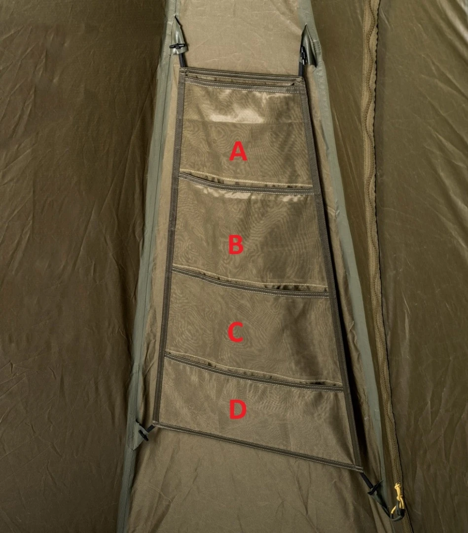 Mivardi Shelter Base Camp - Wall Organizer Set (4 pcs)
