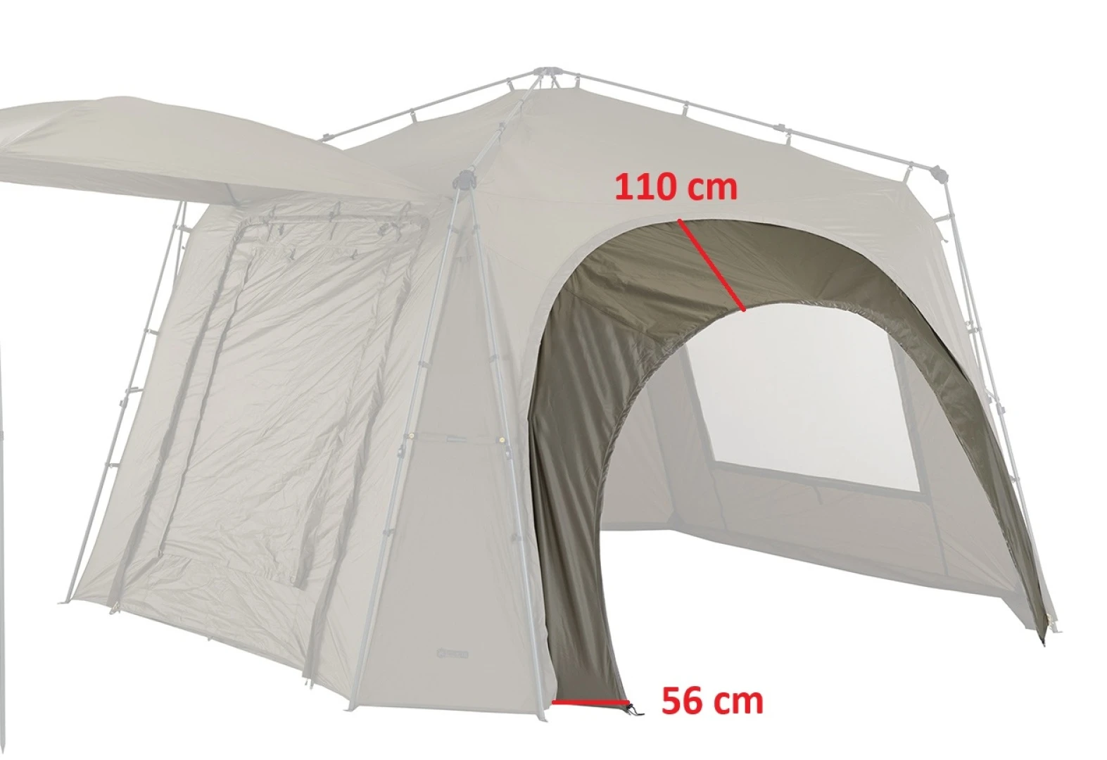 Mivardi Shelter Base Camp XXL - Bivvy Connection Kit