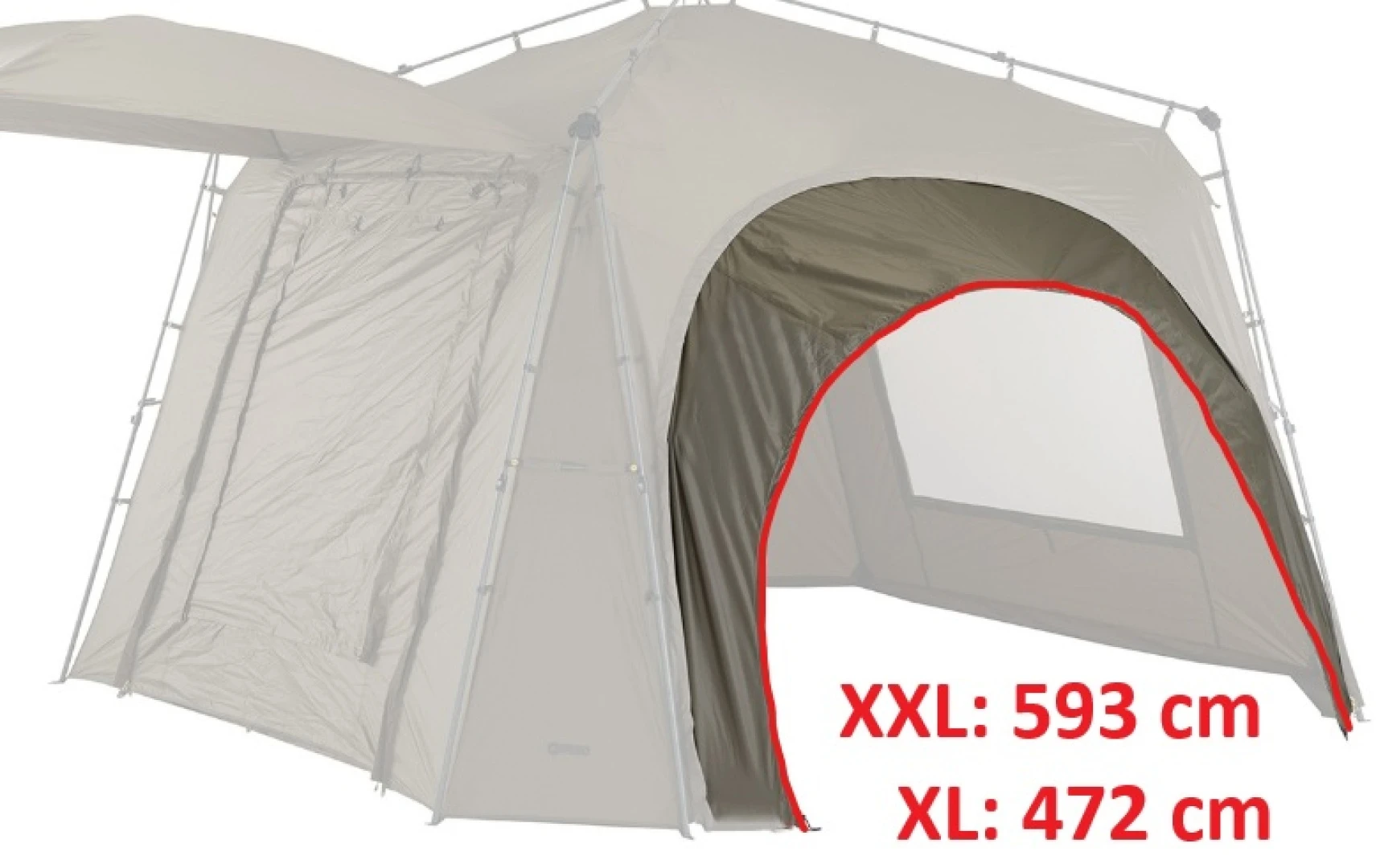Mivardi Shelter Base Camp XXL - Bivvy Connection Kit