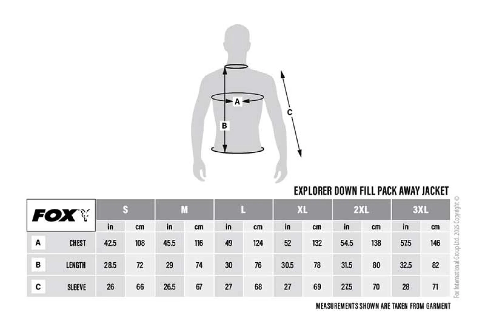 Fox Explorer Downfill Packaway Jacket M