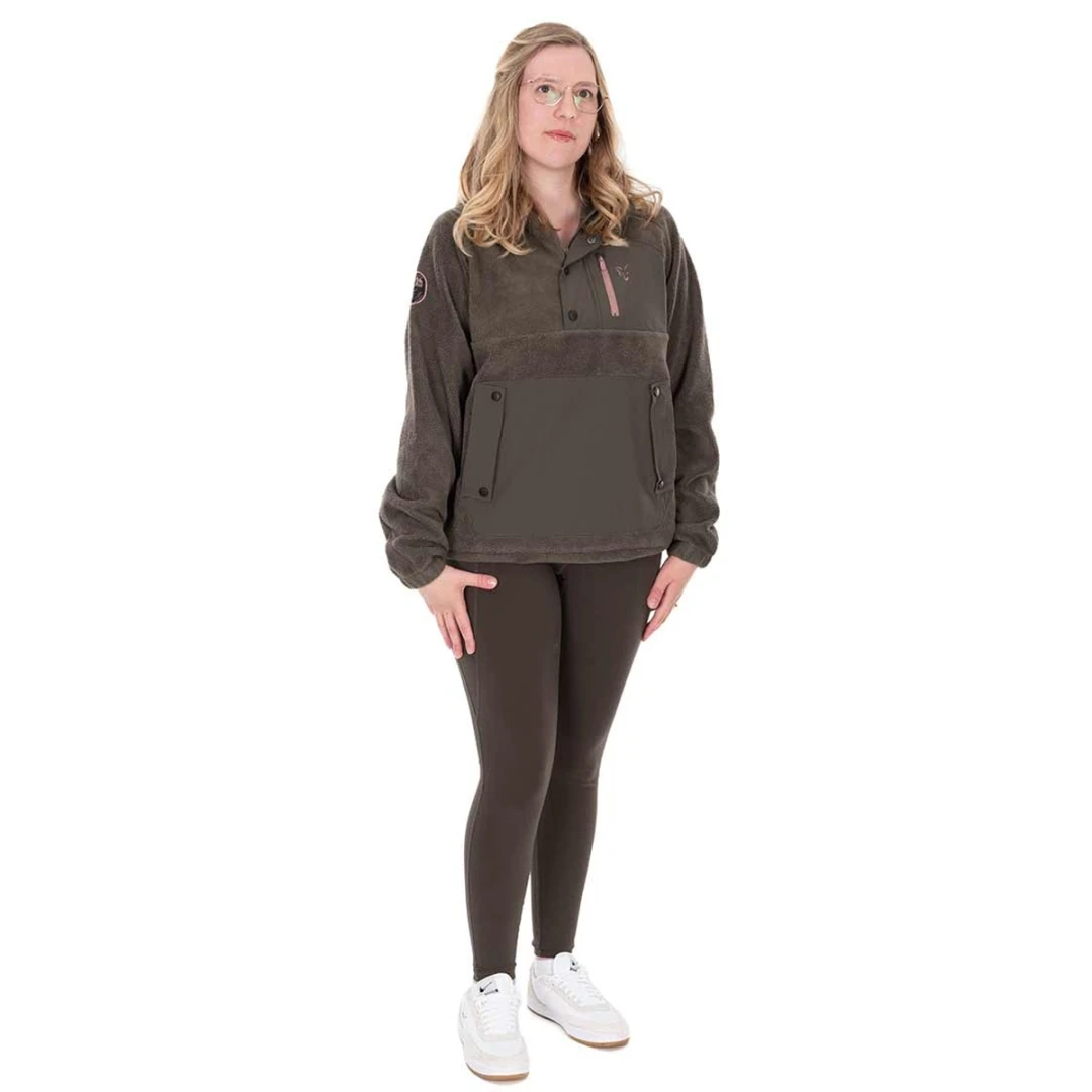 Fox Womens Explorer Fleece Hooded Jacket L (16-18)