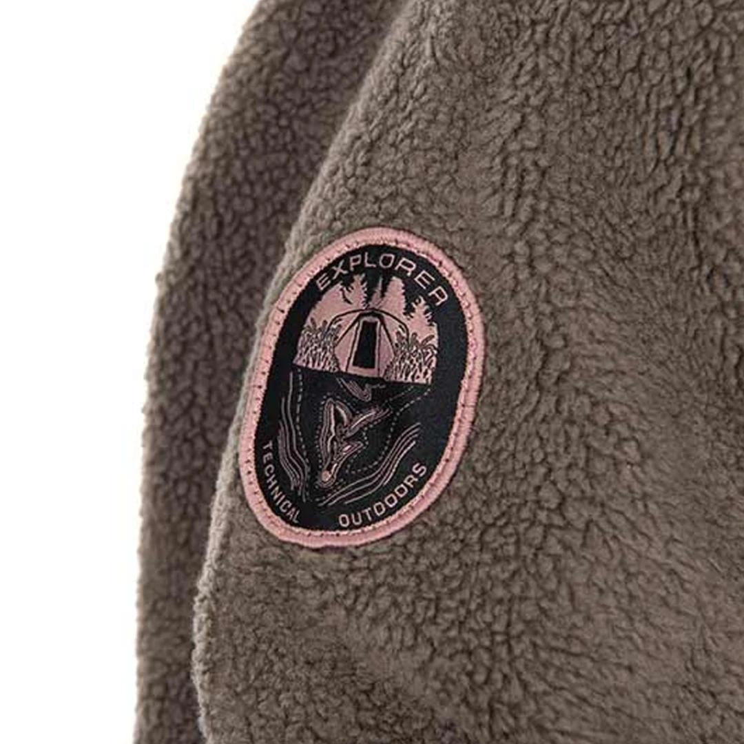 Fox Womens Explorer Fleece Hooded Jacket L (16-18)