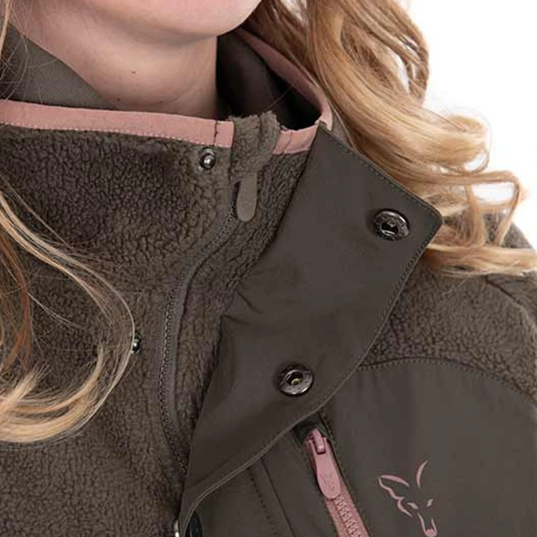 Fox Womens Explorer Fleece Hooded Jacket L (16-18)