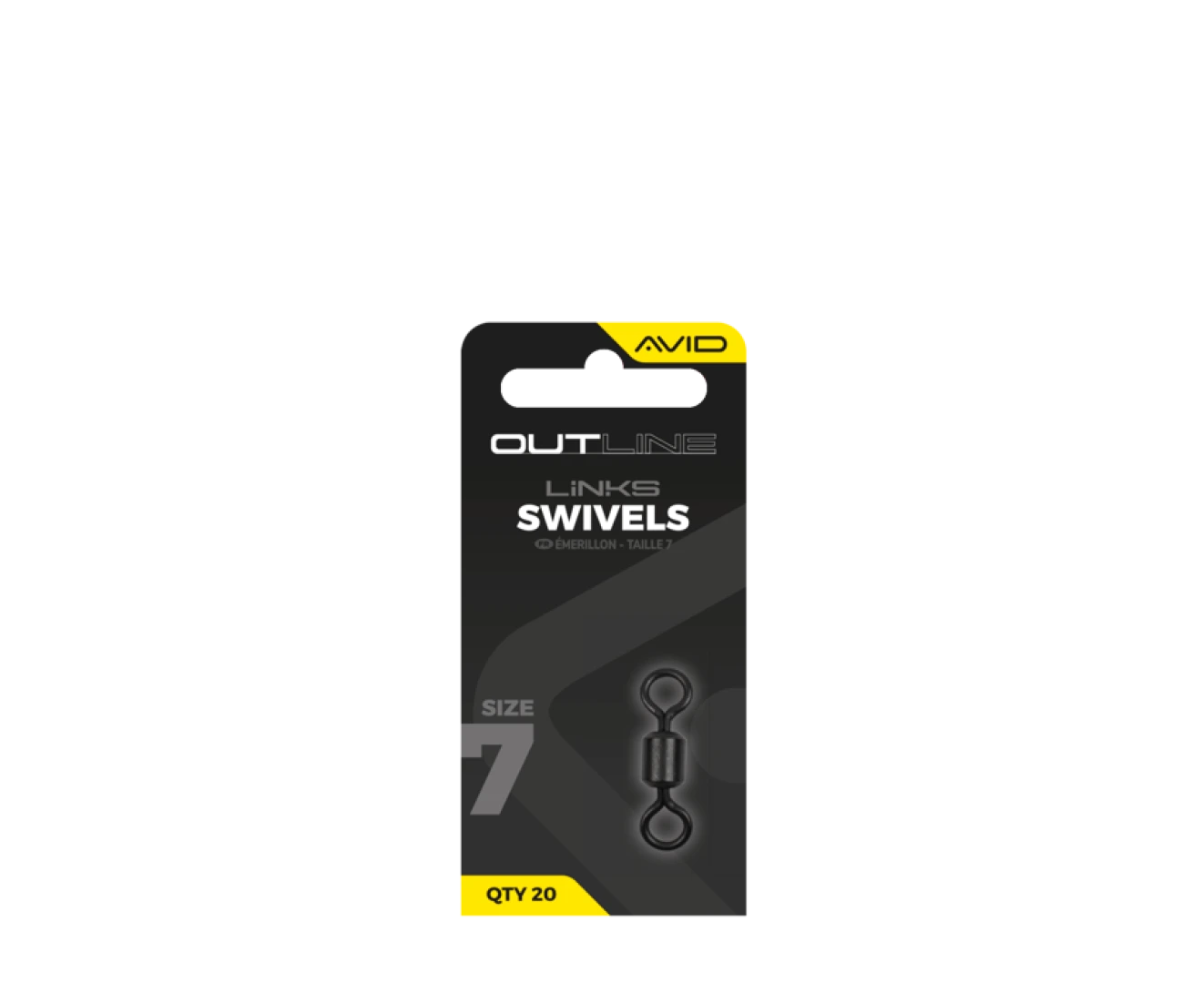 Avid Carp Outline Swivels   - rozmiar 7