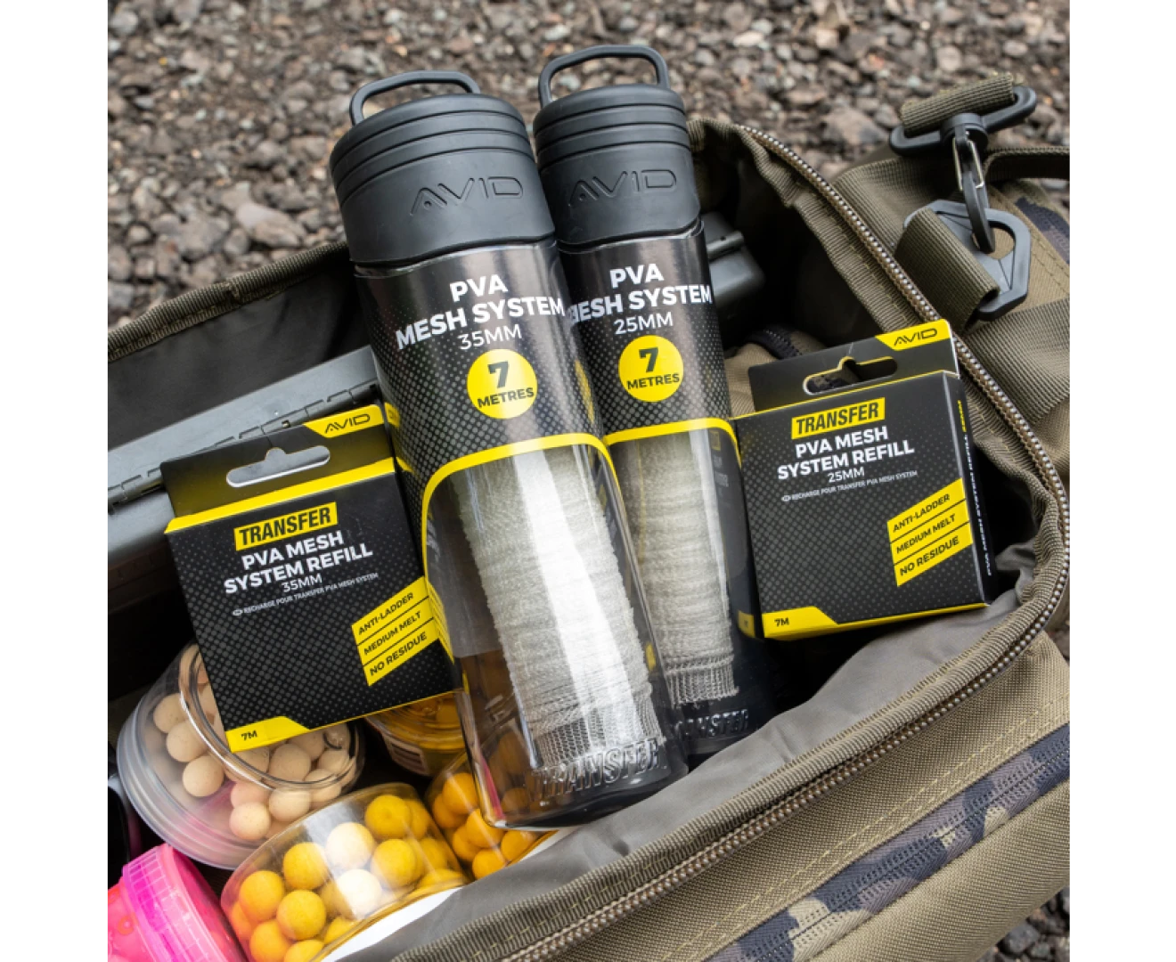 Avid Carp Transfer PVA Mesh System 25mm / 7m