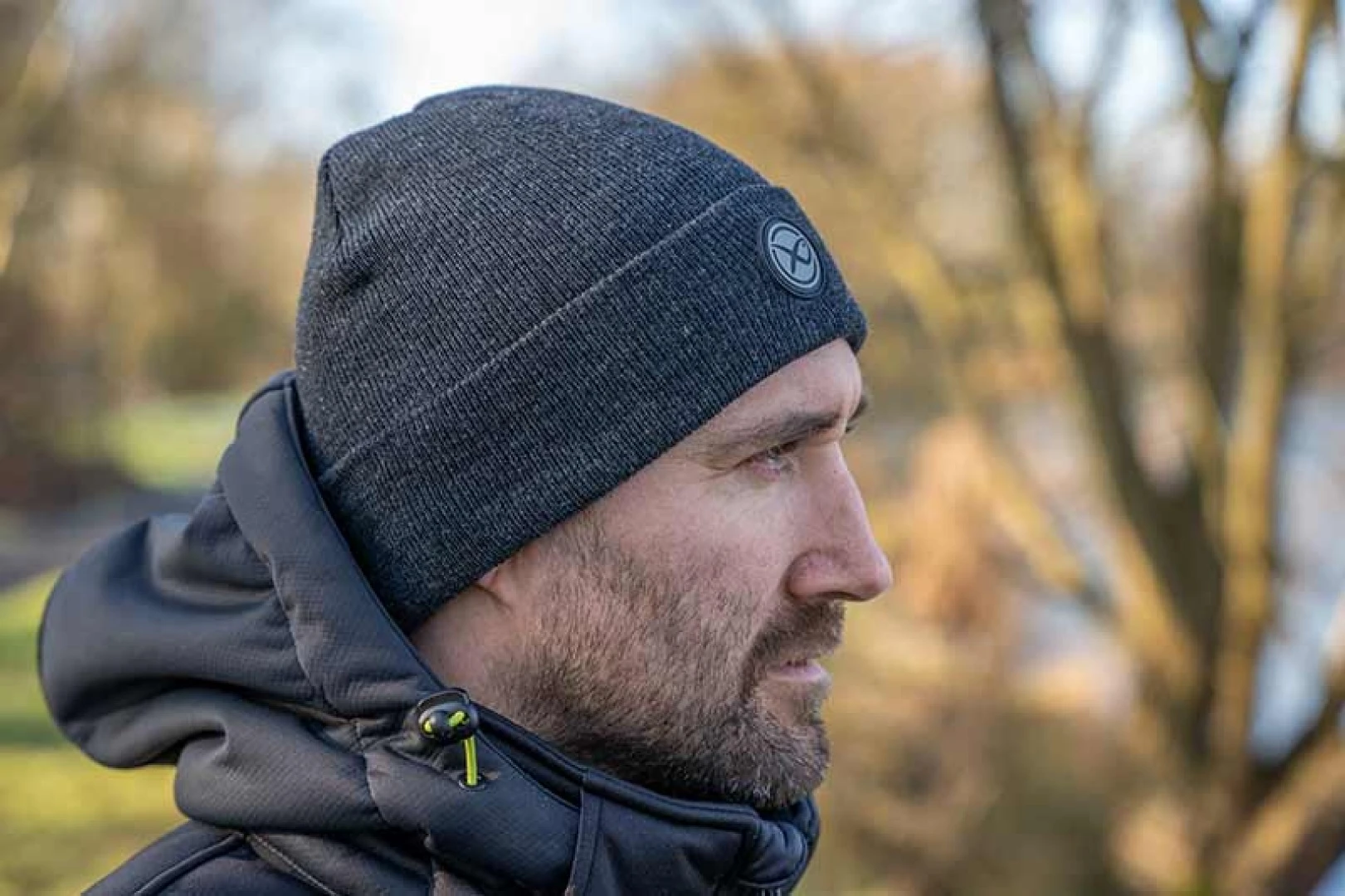 Matrix Grey Beanie