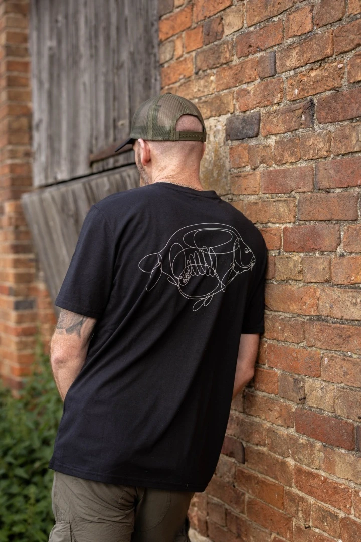 Korda One Liner T-Shirt - Black L