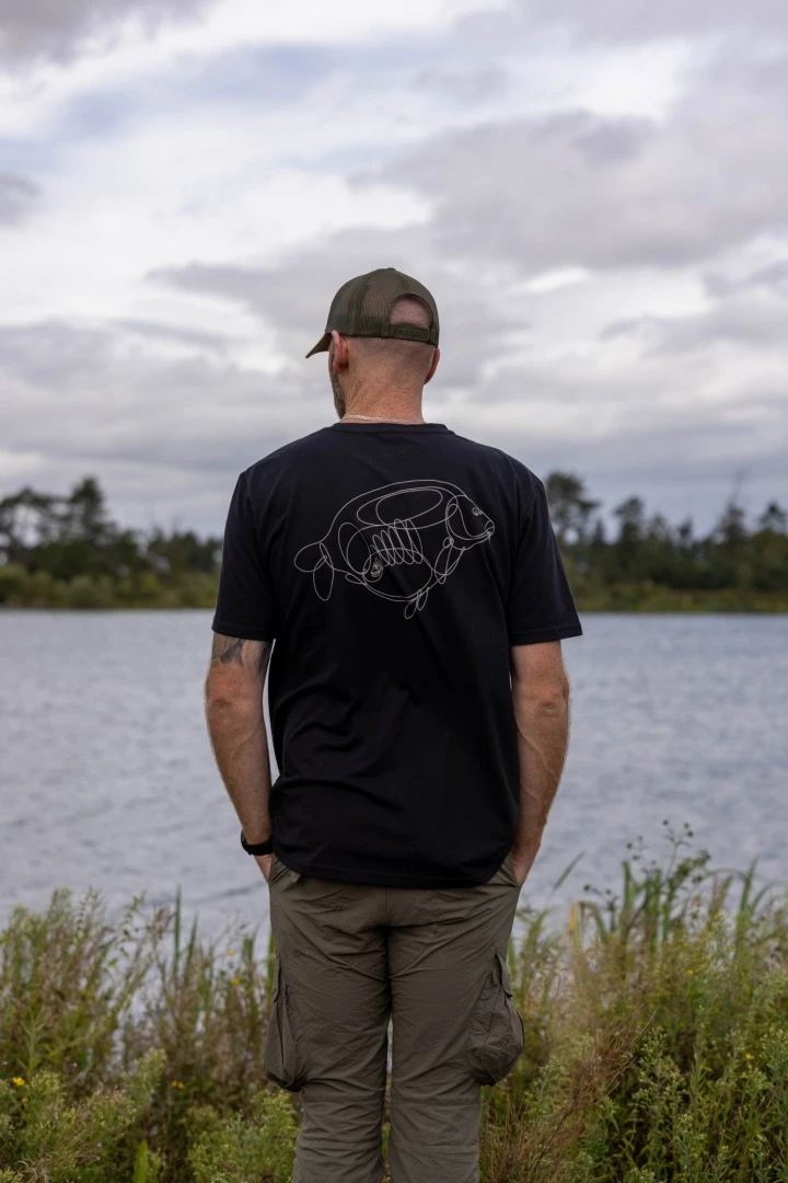 Korda One Liner T-Shirt - Black L