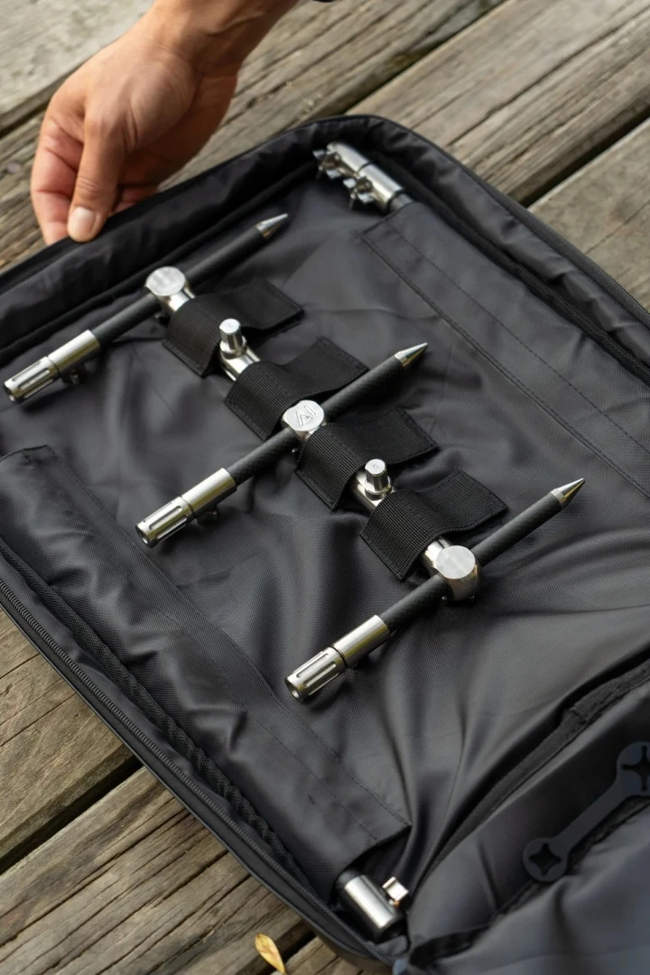 One More Cast Heist Rod Pod - 3 Rod
