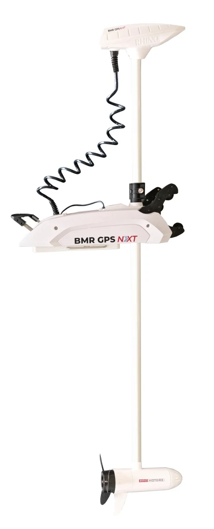 Rhino BMR NXT 65 Longshaft 12V Electric Outboard Motor White