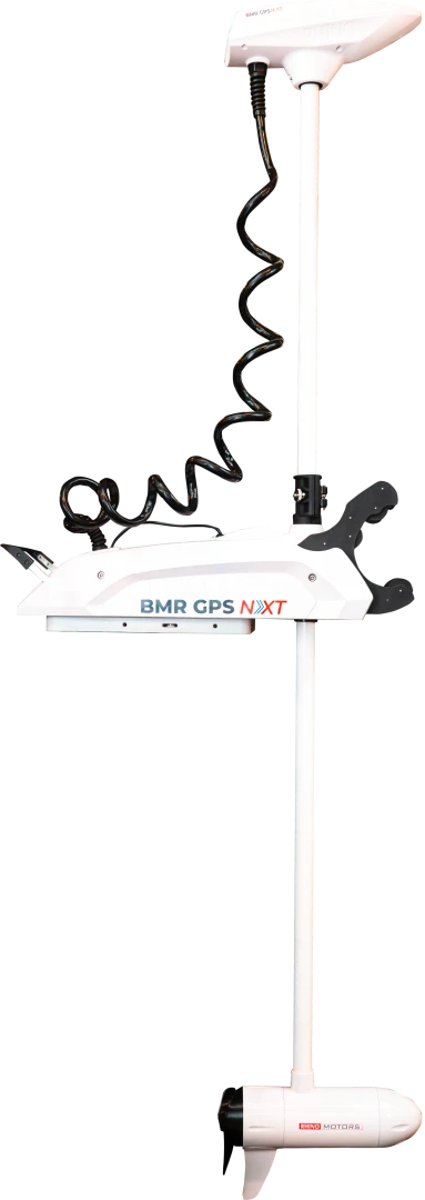 Rhino BMR NXT 65 Longshaft 12V Electric Outboard Motor White