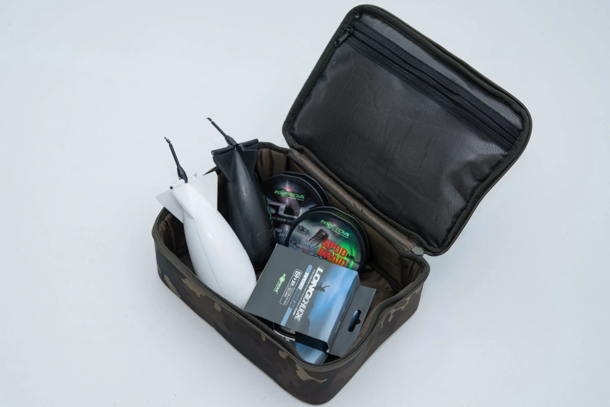 Korda Compac 200 Tackle Pouch Dark Kamo