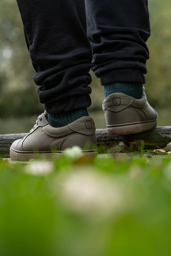 Fox Khaki Canvas Shoe