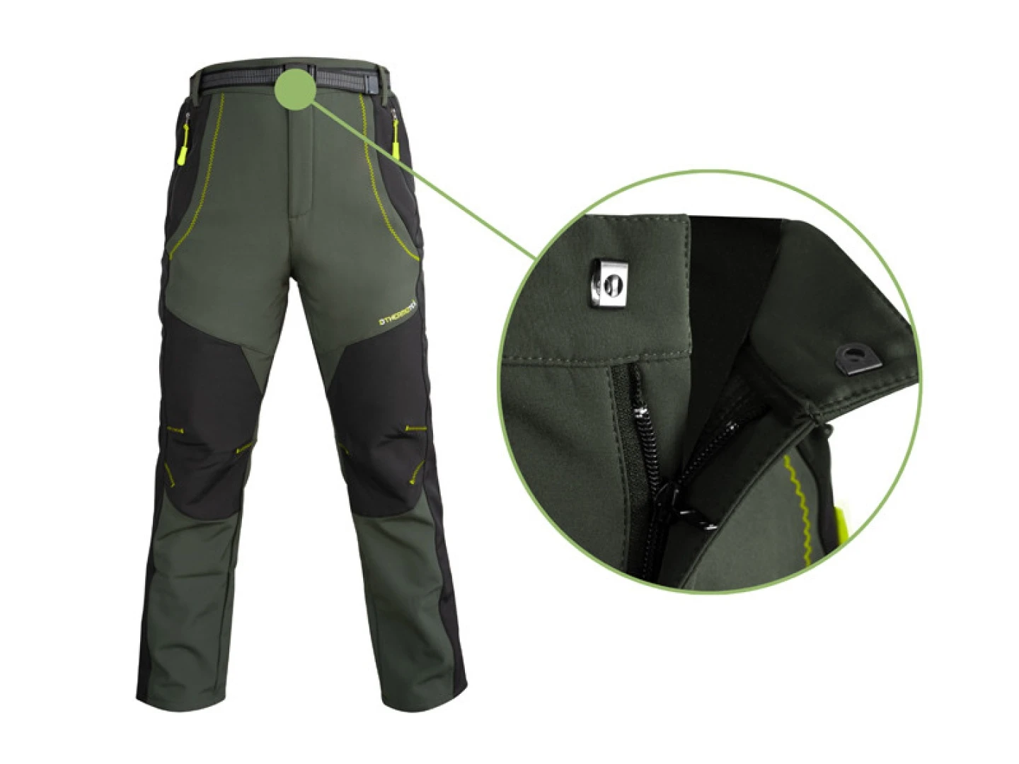 Delphin ThermoTEX Plus+ - Spodnie Softshellowe