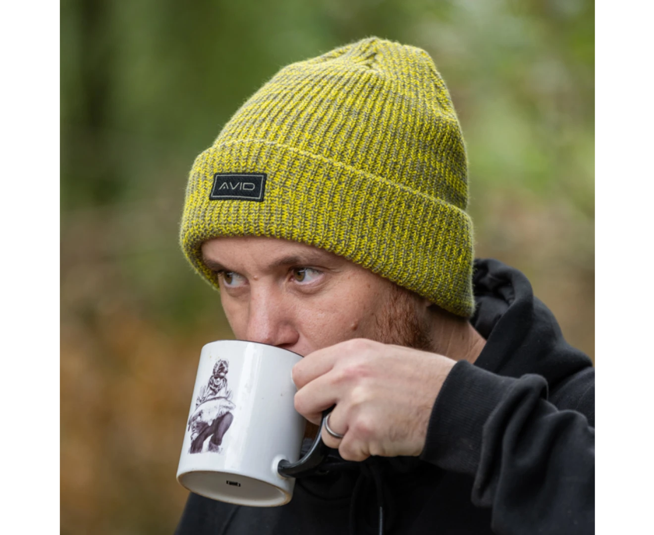Avid Carp Marl Knit Beanie - Yellow