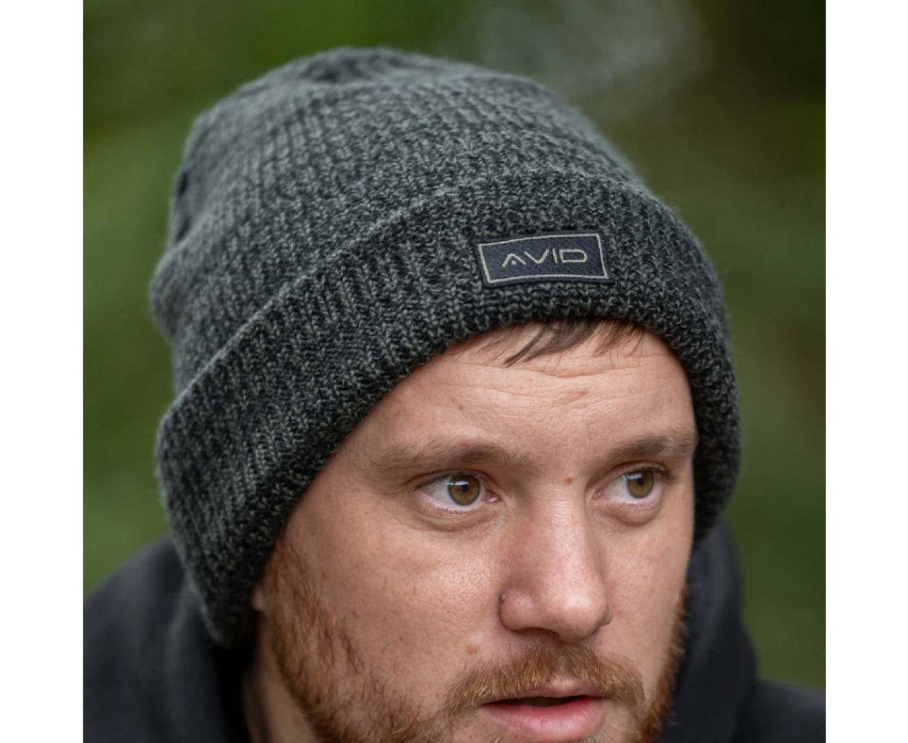 Avid Carp Marl Knit Beanie - Green