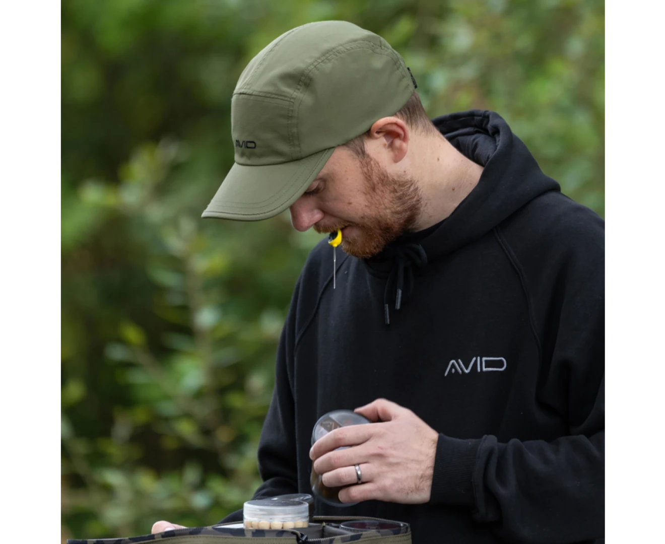 Avid Carp  Fleece-Core Thermal Cap - Green