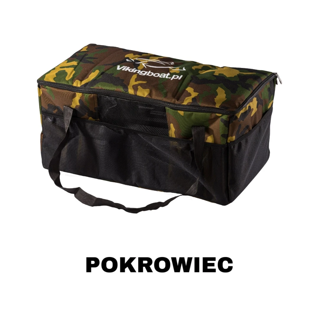 Viking Boat RS Mini PRO Carbon - (Echosonda All in One w Pilocie + Rozrzutnik Zanęty)