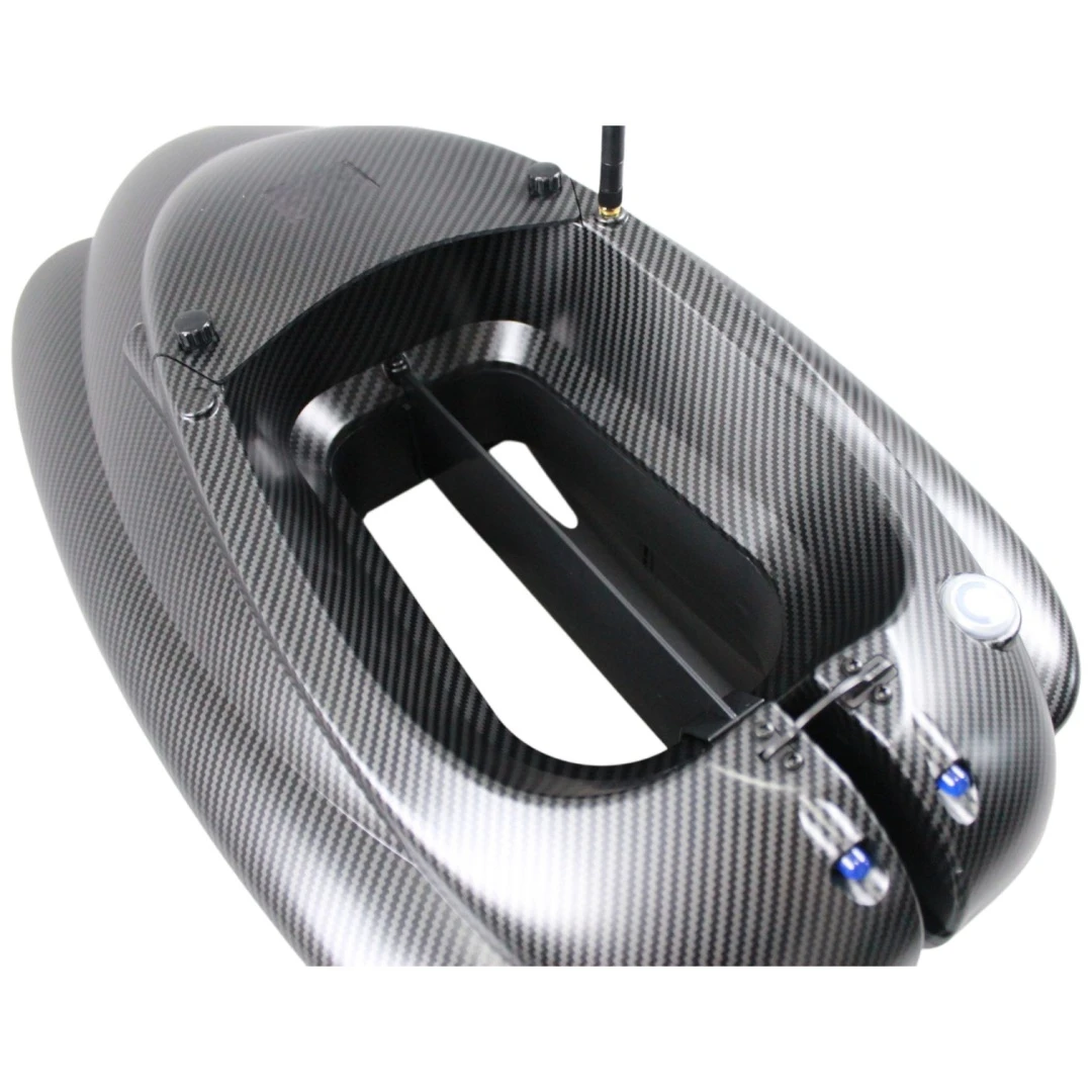 Viking Boat RS Mini PRO Carbon - (Echosonda All in One w Pilocie + Rozrzutnik Zanęty)