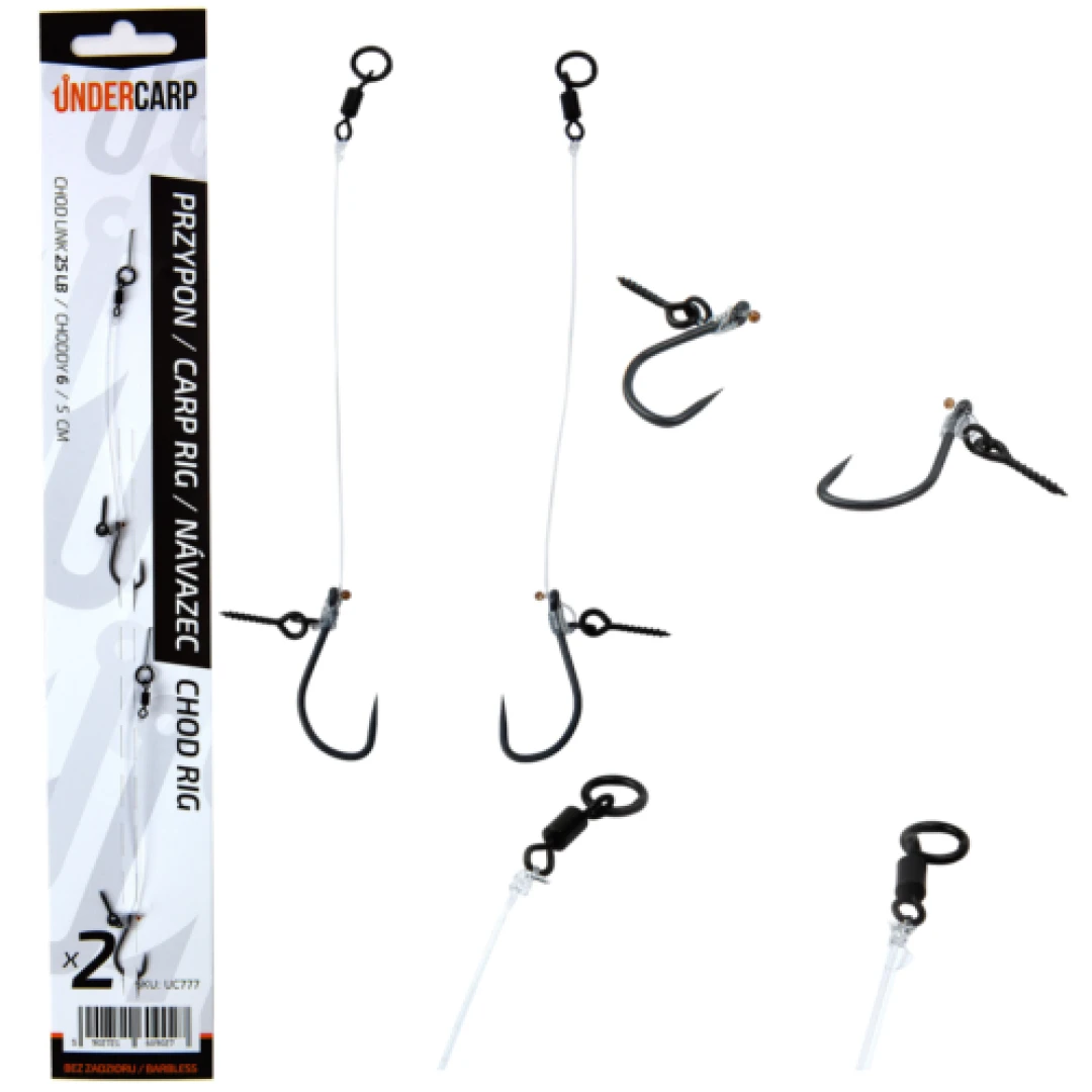 UnderCarp Chod Rig - Przypon karpiowy (bezzadziorowy)