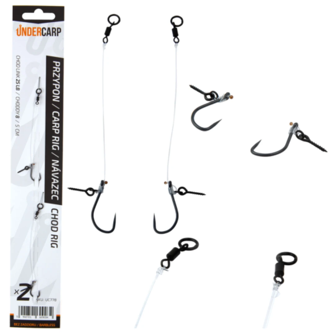 UnderCarp Chod Rig - Przypon karpiowy (bezzadziorowy)