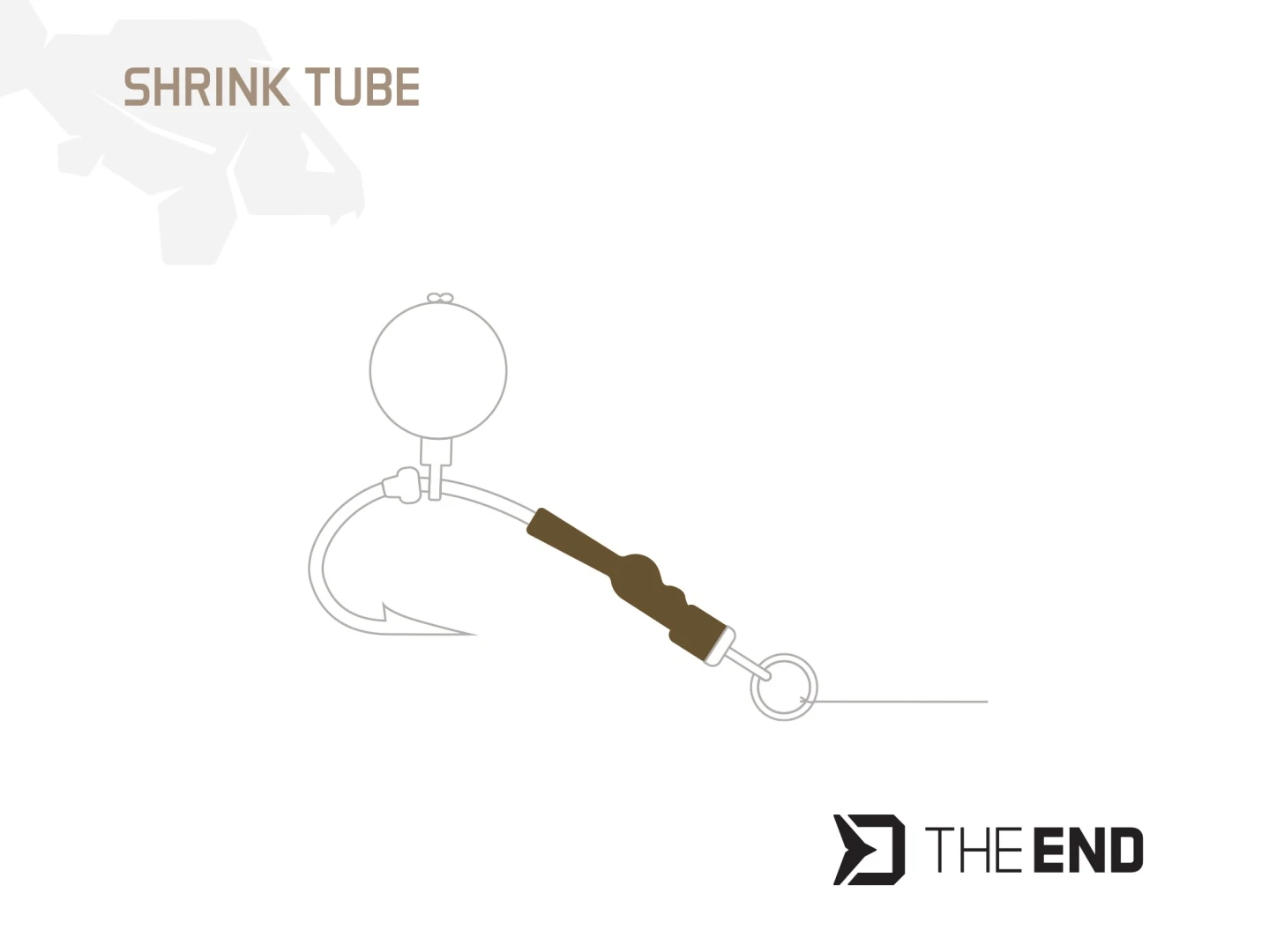 Delphin THE END Shrink Tube Clear 