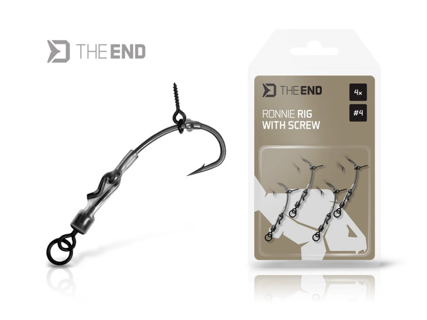 Delphin THE END Ronnie Rig With Screw - (rozmiar 4)