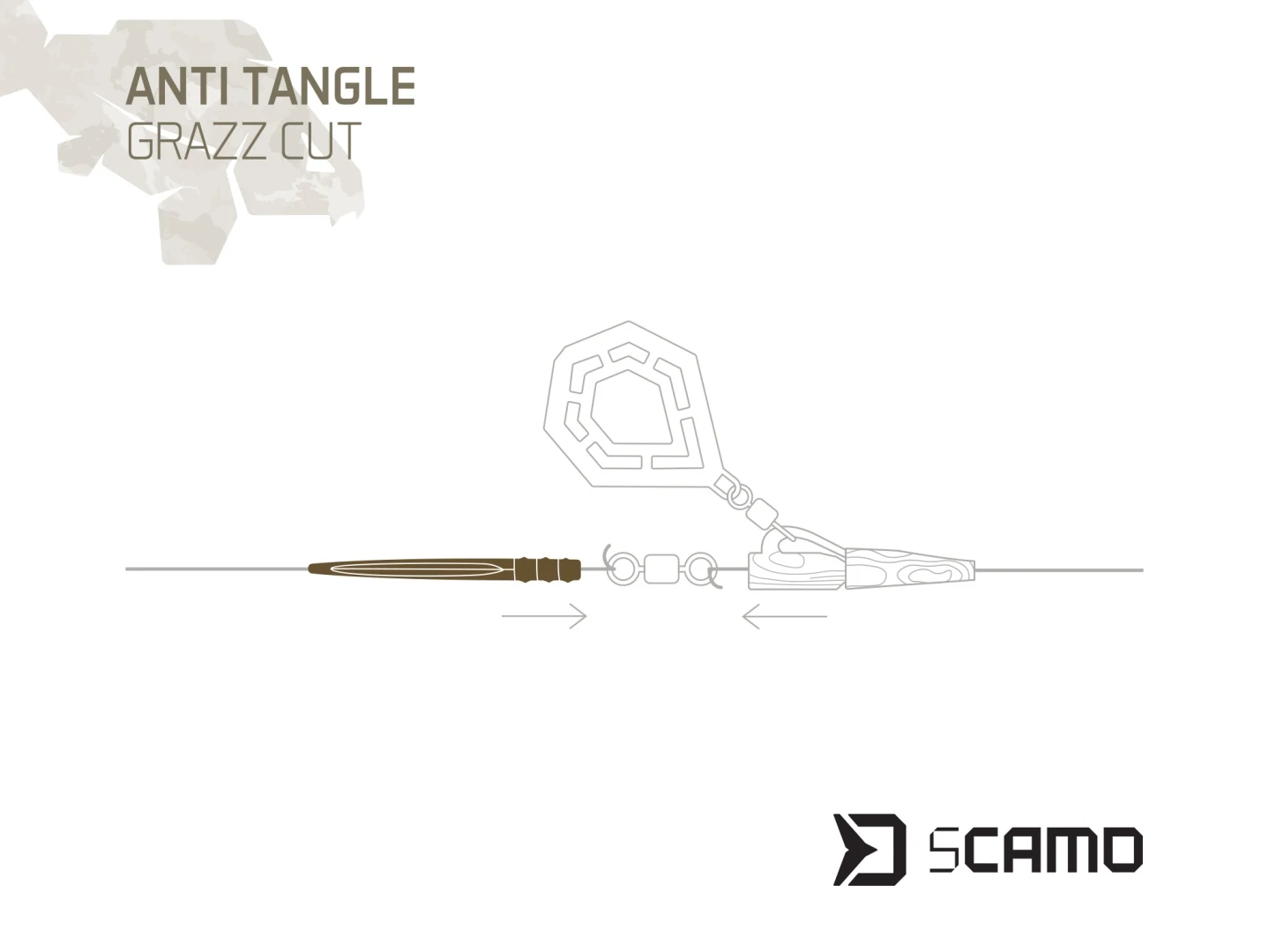 Delphin sCAMO Anti Tangle Grazz Cut 