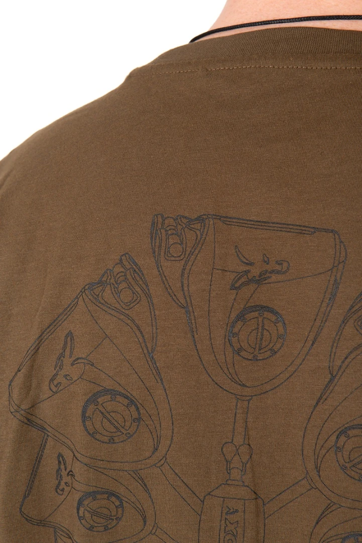 Fox Khaki Indicator T-Shirt