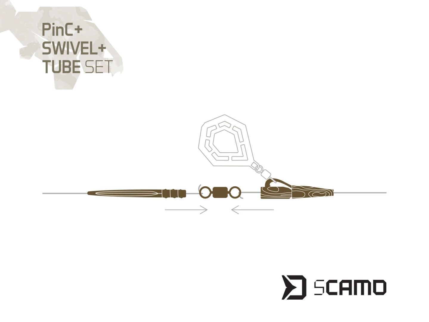 Delphin sCAMO PinC+ Swivel  + Tube Set 
