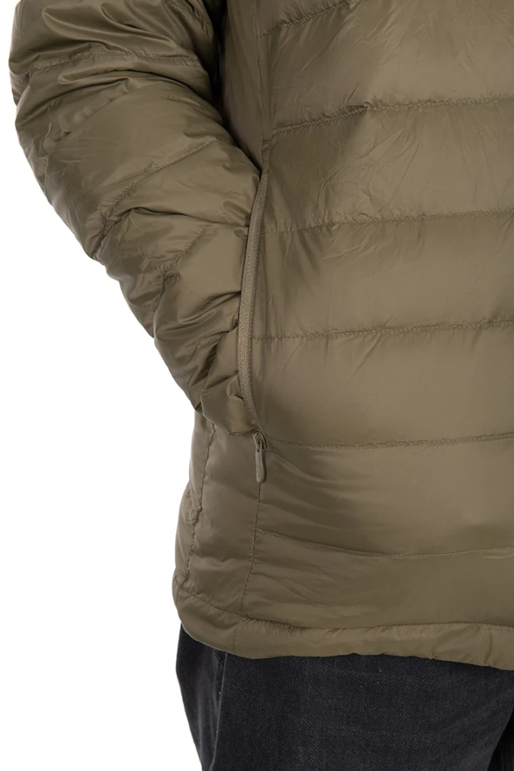 Fox Explorer Downfill Packaway Khaki Jacket 